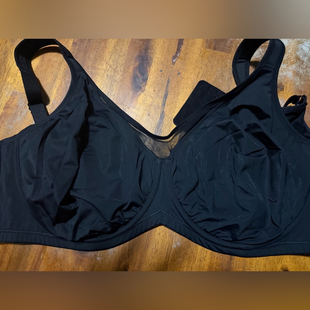 Black underwire HSIA lace bra #lingerie